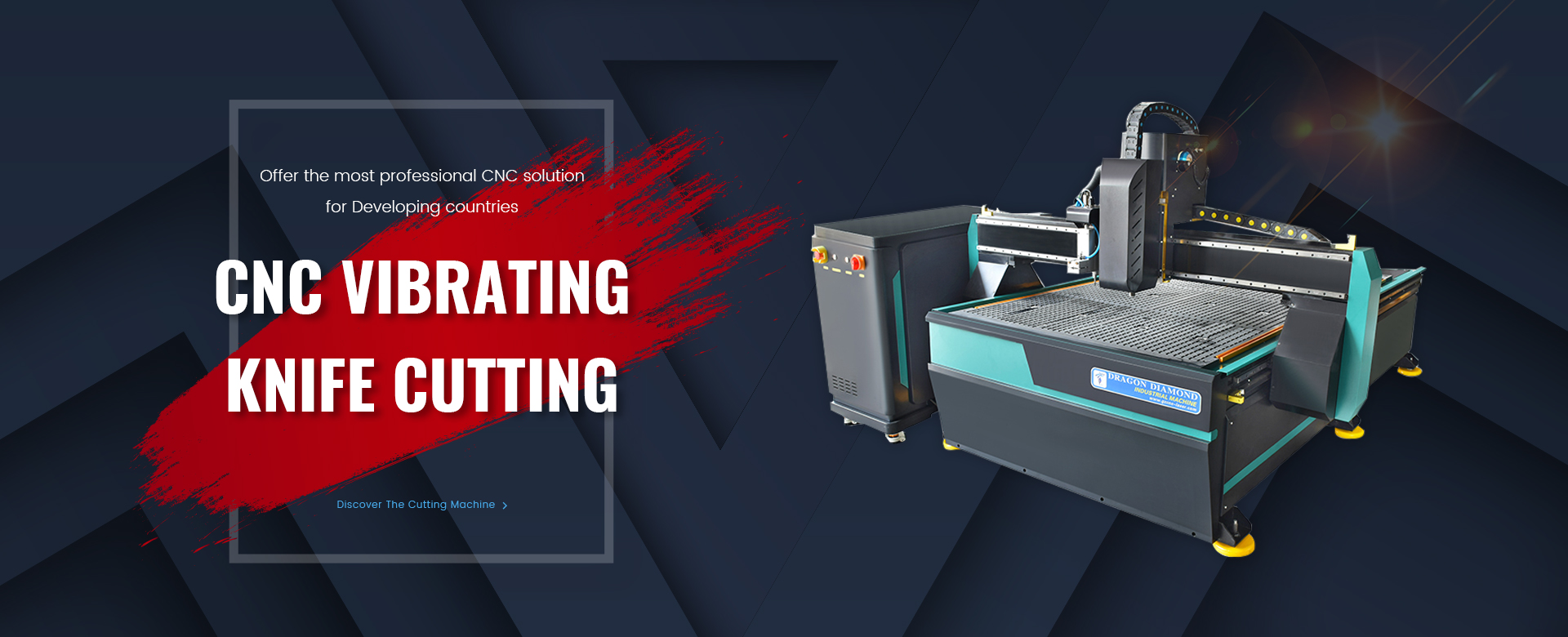 CNC Virbrating Knife Cutting Machine